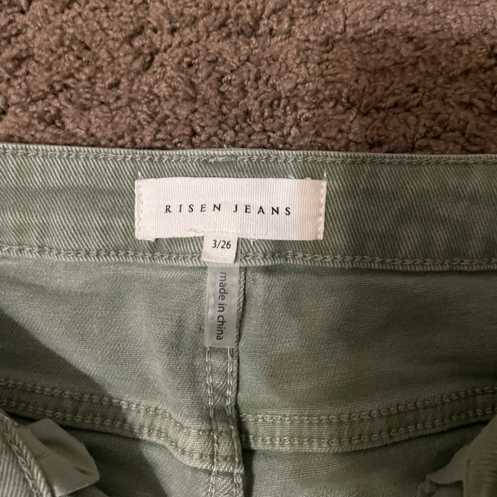 Olive Risen Jeans 3/26